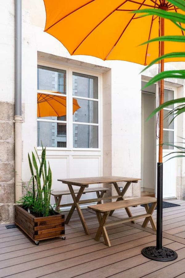 Hypercentre Appart 2 A 4 Pers, Calme & Cosy Avec Terrasse Privee Nantes Ngoại thất bức ảnh